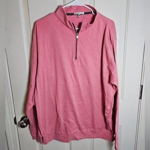 Peter Millar Men's Coral Zip Sweater Size XL
